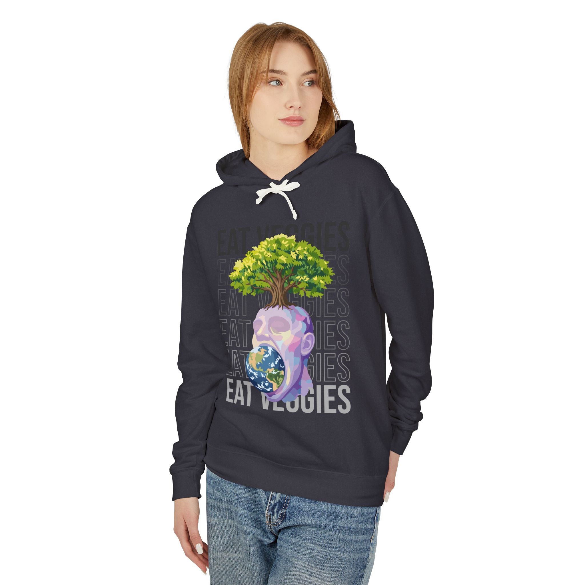 Eat Veggies Hooded Sweatshirt
