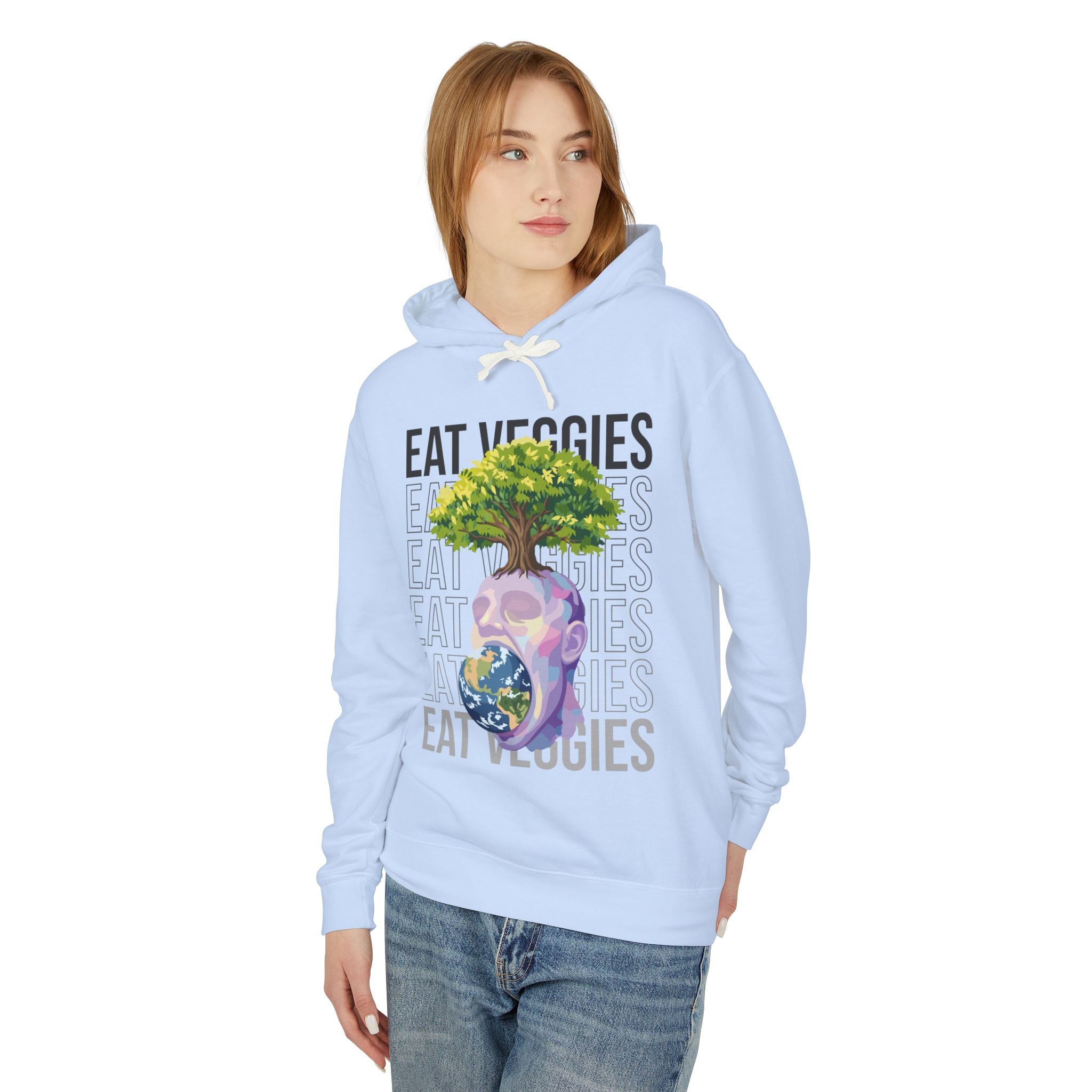 Eat Veggies Hooded Sweatshirt